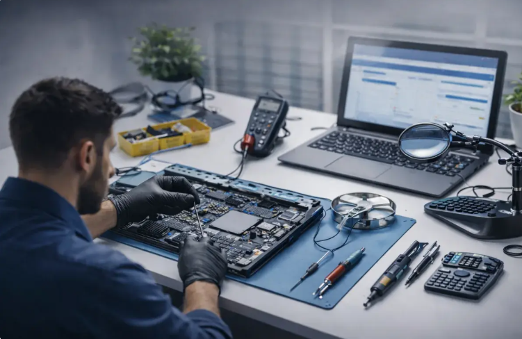 Laptop Operation Center
