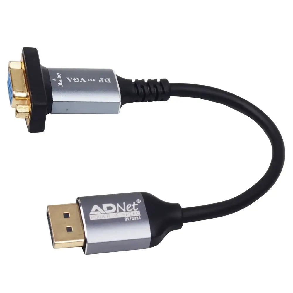 DP To VGA 20CM ADAPTER. ADP-DV-1132
