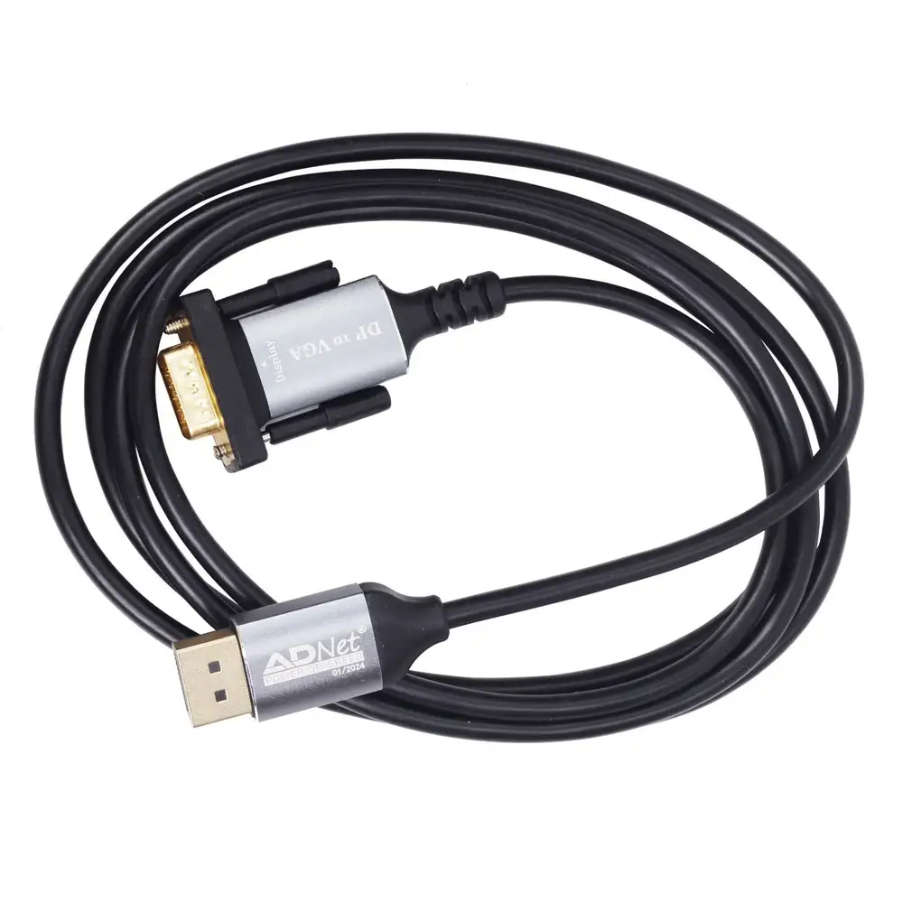 DP To VGA 1.8MTR CABLE , ADP-DV-1181