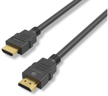 ZEBRONICS Zeb-HAA3020 (3 Meter/9 feet) HDMI Cable Supports 3D, ARC & CEC Extension, Compatible with HDMI-Enabled TV, Blu-ray, Playstation (Gold Plated Connectors)