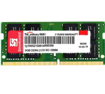 Simmtronics 8GB DDR4 Laptop RAM 2133 MHz (PC 17000) with 3 Year Warranty