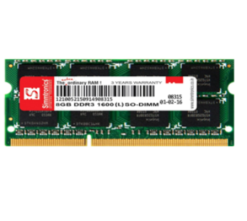 Simmtronics 8GB DDR3L Laptop RAM 1600 MHz (PC 12800) with 3 Year Warranty
