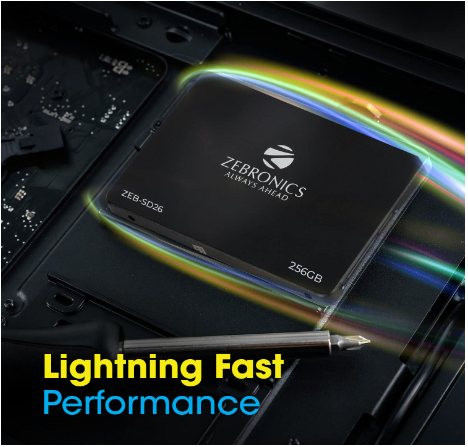 Zebronics SSD ZEB-SD26 256 GB Solid State Drive, TLC, SATA II & SATA III Interface - Image 5